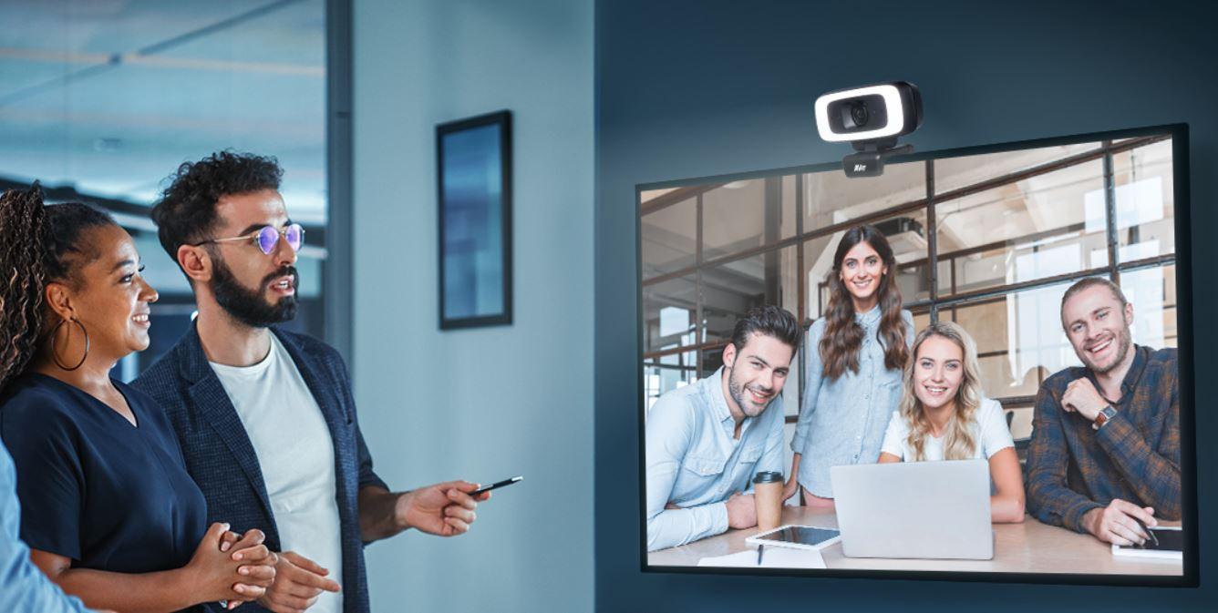 AVer CAM130 Compact 4K Camera Perfect for Remote Work - MS Teams Certified