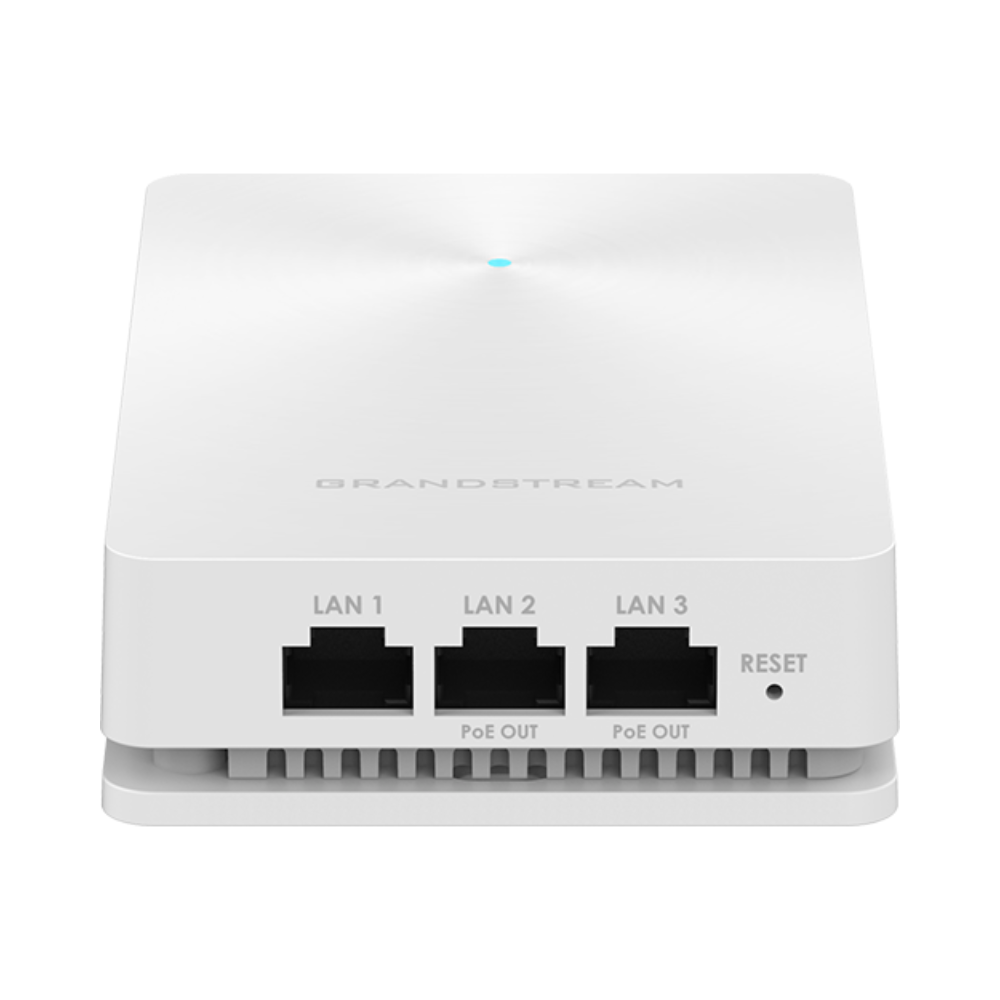 Grandstream GWN7624 Hybrid 802.11ac Wave-2 Wi-Fi 5 In-wall AP (2x2 2.4 GHz, 4x4 5.0 GHz)