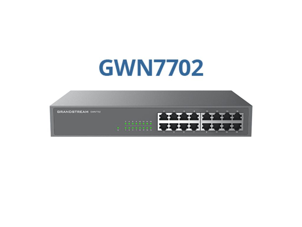 Grandstream GWN7702 Unmanaged Network Switch, 16 x GigE