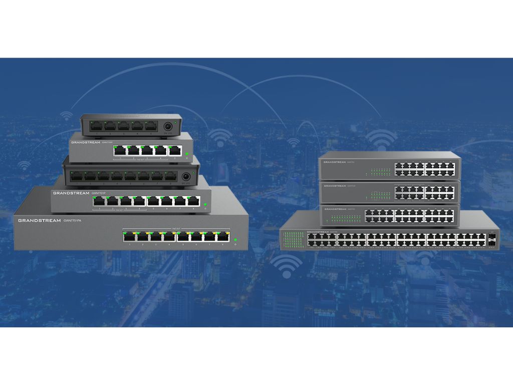 Grandstream GWN7706 Unmanaged Network Switch, 48 x GigE, 2 x SFP