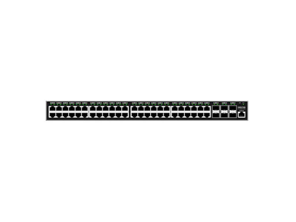 Grandstream GWN7806 Enterprise Layer 2+ Managed Network Switch, 48 x GigE, 6 x SFP+