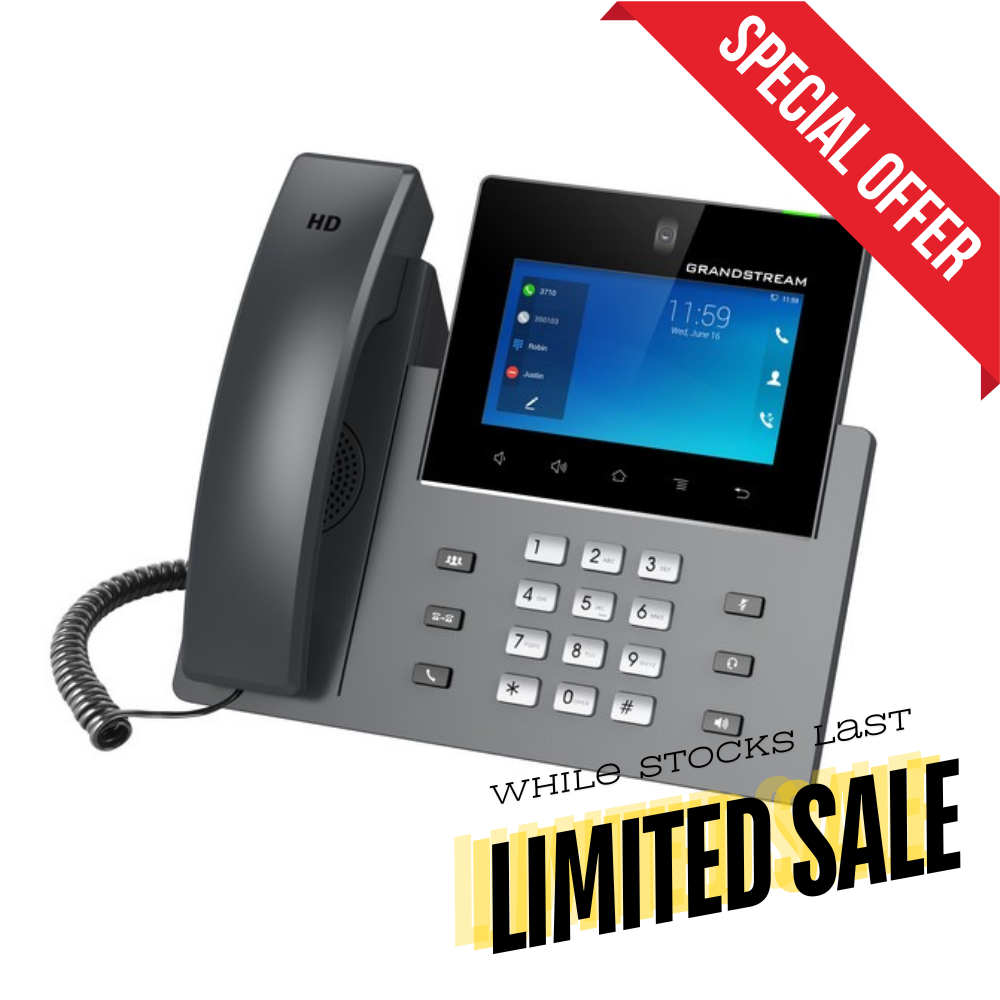 GXV3450 Android 11 w/ 5.0" LCD Touchscreen + Hardkeys