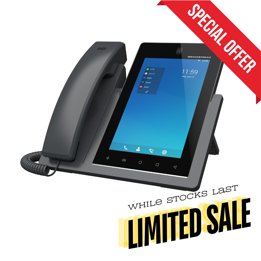 Grandstream GXV3470 Android 11 w/ 7.0" LCD Touchscreen Portrait