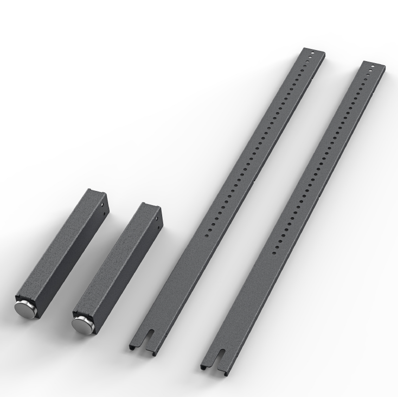Support Kit for AV Credenza - Black Grey