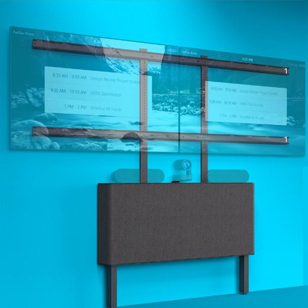 Dual Display Kit for AV Credenza
