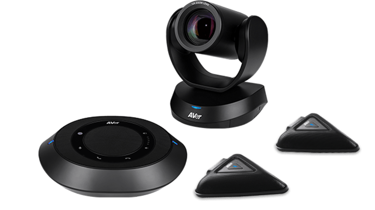 AVer VC520 PRO for MS Teams includes 2 expansion mics, 3 Year Warranty