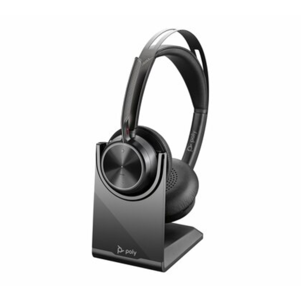HP Poly Voyager Focus 2 USB-A with charge stand Headset ** PROMO Pricing While Stock Lasts **