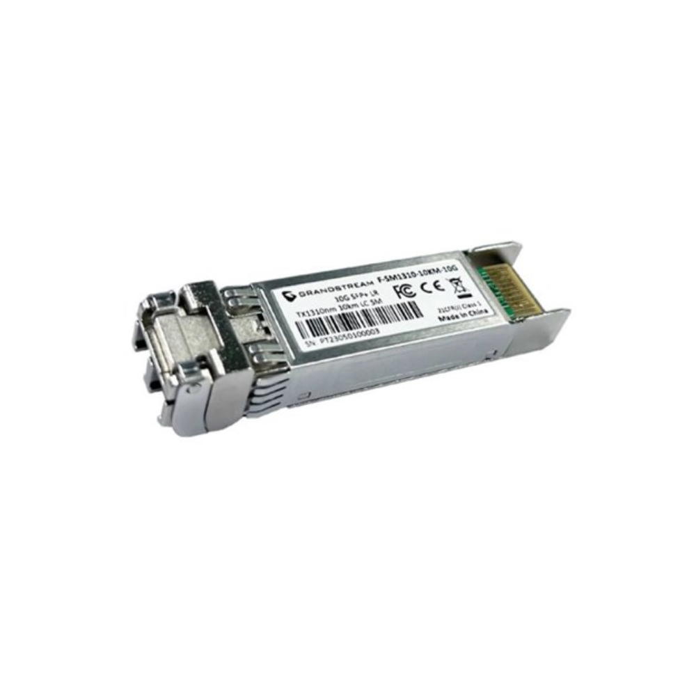 Grandstream F-SM1310-10KM-10G SFP+ Fiber Module (Single-Mode, 1310nm, 10-Kilometer, 10Gbps)