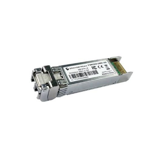 Grandstream F-SM1310-10KM-10G SFP+ Fiber Module (Single-Mode, 1310nm, 10-Kilometer, 10Gbps)