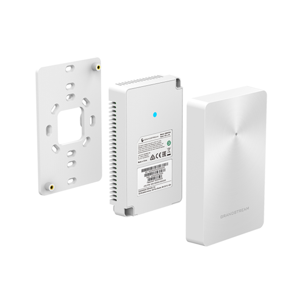 Grandstream GWN7624 Hybrid 802.11ac Wave-2 Wi-Fi 5 In-wall AP (2x2 2.4 GHz, 4x4 5.0 GHz)