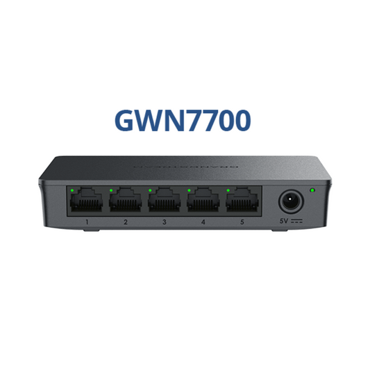 Grandstream GWN7700 Unmanaged Network Switch, 5 x GigE