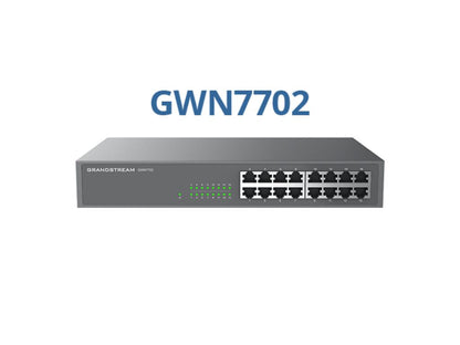 Grandstream GWN7702 Unmanaged Network Switch, 16 x GigE