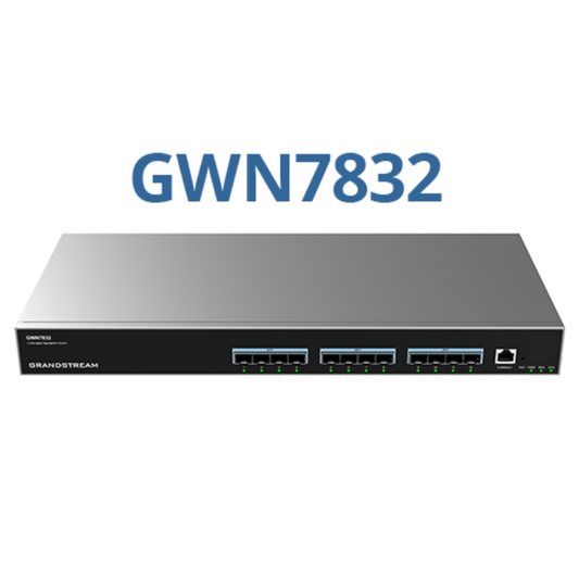 Grandstream GWN7832 Enterprise Layer 3 managed Aggregation Switch, 12 x SFP+, Redundant PSU
