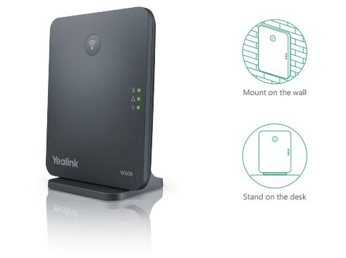 Yealink W60B DECT IP base station